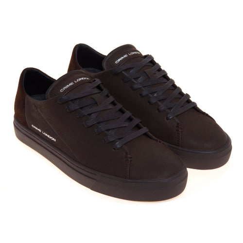 Sneaker Crime London Amuse in nabuck ingrassato e camoscio - 2