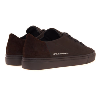 Sneaker Crime London Amuse in nabuck ingrassato e camoscio - 3
