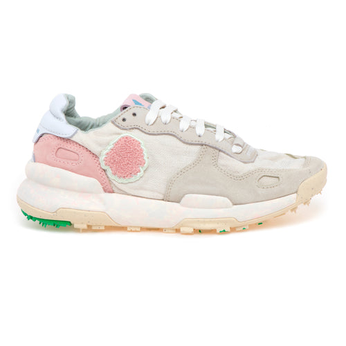Sneaker Satorisan Chacrona in lino e camoscio