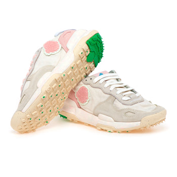 Sneaker Satorisan Chacrona in lino e camoscio - 4