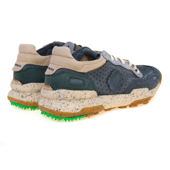 Sneaker Satorisan Chacrona Laser premium in camoscio e nabuck forato - 3