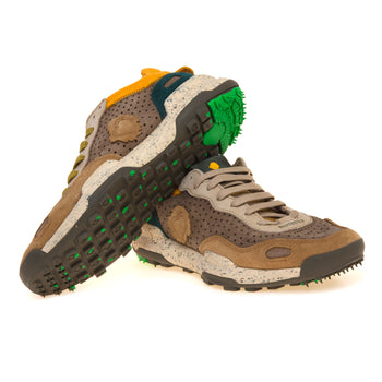 Sneaker Satorisan Chacrona Laser premium in camoscio e nabuck forato - 4