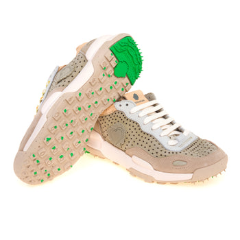 Sneaker Satorisan Chacrona Laser premium in camoscio e nabuck forato - 4