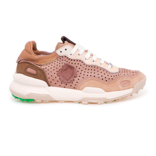 Sneaker Satorisan Chacrona Laser Premium in pelle forata e camoscio