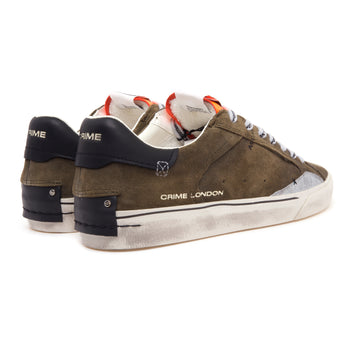 Sneaker Crime London Distresses Destructured in camoscio - 3