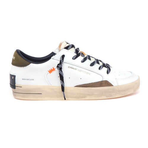 Sneaker Crime London Sk8 Deluxe in pelle