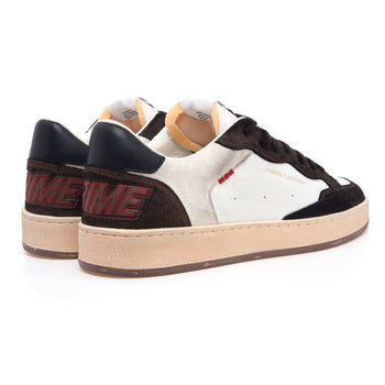 Sneaker Crime London Chelsea in pelle  BIANCO - TESTA DI MORO - 3