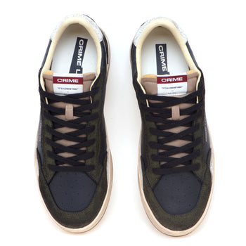 Sneaker Crime London Chelsea in pelle e camoscio - 5