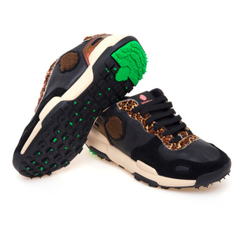 Sneaker Satorisan Chacrona Premium in pelle e cavallino maculato - 4