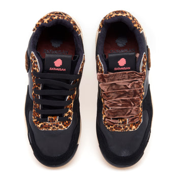 Sneaker Satorisan Chacrona Premium in pelle e cavallino maculato - 5