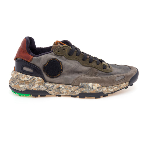 Sneaker Satorisan Chacrona Premium in pelle e camoscio
