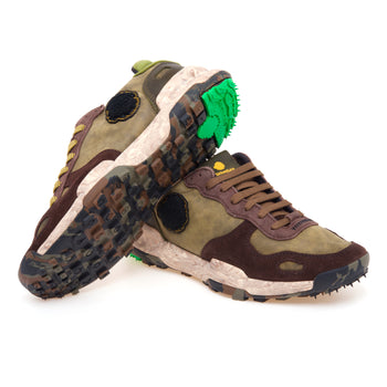 Sneaker Satorisan Chacrona Premium in pelle e camoscio - 4