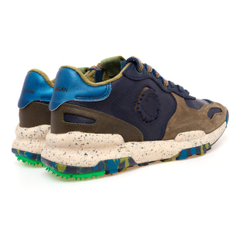 Sneaker Satorisan Chacrona Pull-Up in pelle e camoscio - 3