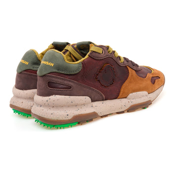 Sneaker Satorisan Chacrona Pull-Up in pelle e camoscio - 3
