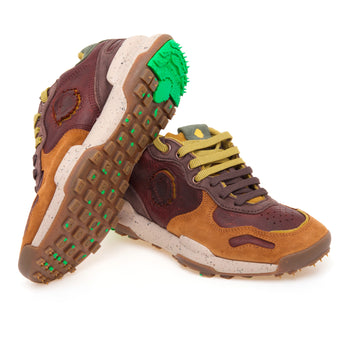 Sneaker Satorisan Chacrona Pull-Up in pelle e camoscio - 4