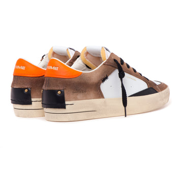 Sneaker Crime London Skate Deluxe in pelle e camoscio - 3