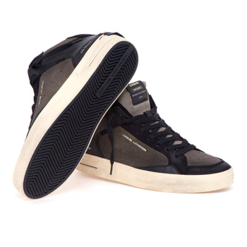 Sneaker Crime London "Skate Deluxe Mid" in pelle - 4