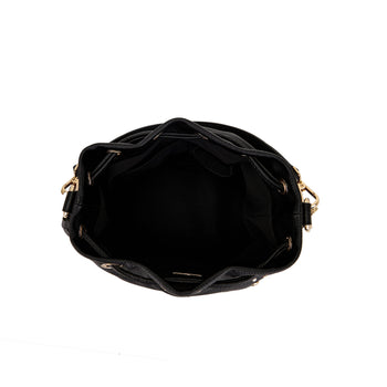 Borsa a secchiello La Carrie Explosion in ecopelle con borchie - 5