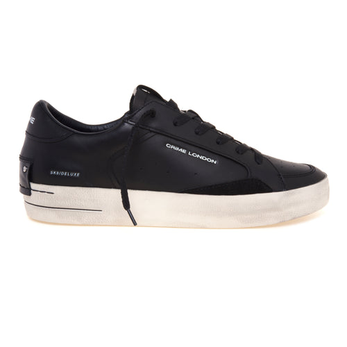 Sneaker Crime London Sk8-Deluxe in pelle