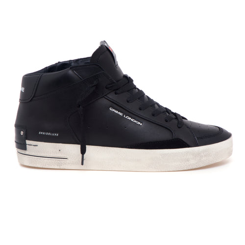 Sneaker Crime London SK8 Deluxe Mid in pelle