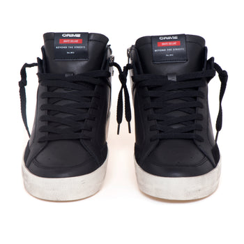 Sneaker Crime London SK8 Deluxe Mid in pelle - 5
