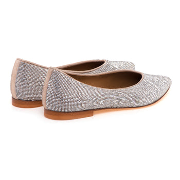 Ballerina Anna F. in tessuto con strass - 3