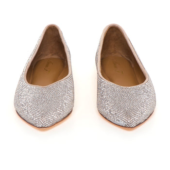 Ballerina Anna F. in tessuto con strass - 5