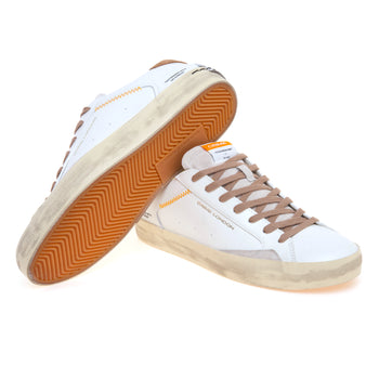 Sneaker Crime London Distressed in pelle e camoscio - 4