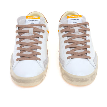 Sneaker Crime London Distressed in pelle e camoscio - 5
