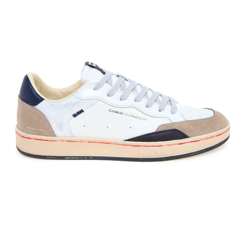 Sneaker Crime London Chelasea in pelle e camoscio