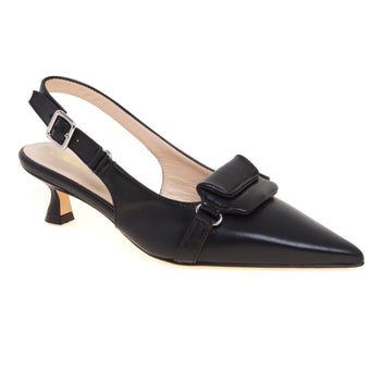 Sling-back Anna F. in nappa con tacco 45 mm - 4