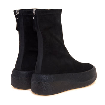 Tronchetto Vic Matiè in camoscio con gambale stretch - 3