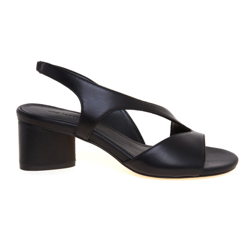 Sandalo in pelle Vic Matiè con tacco 50 mm