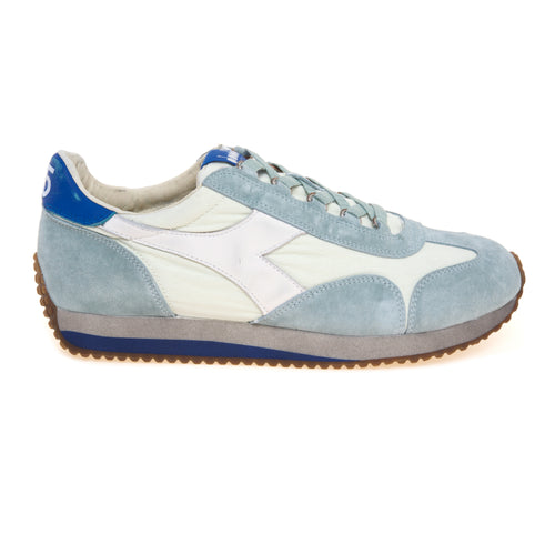 Sneaker Diadora Heritage Equipe Canvas in camoscio e tessuto stone washed