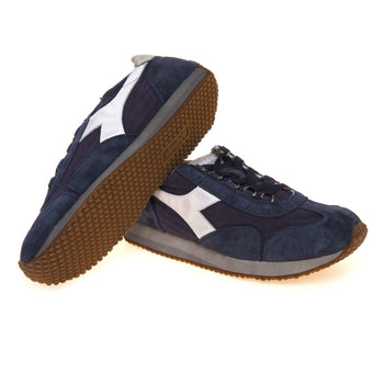 Sneaker Diadora Heritage Equipe Canvas in camoscio e tessuto stone washed - 4