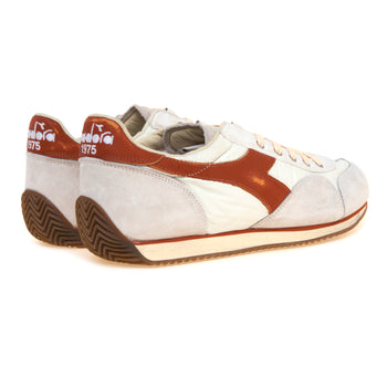 Sneaker Diadora Heritage Equipe Vela in camoscio e tessuto stone washed - 3