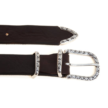 Cintura Alberto Luti in pelle - 4