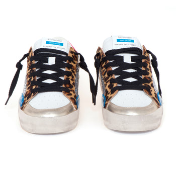 Sneaker Crime London "Skate Deluxe" in pelle e glitter - 5