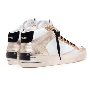 Sneaker Crime London Skate Deluxe Mid in pelle - 3