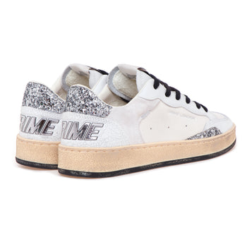 Sneaker Crime London "Chelsea" in pelle e glitter - 3