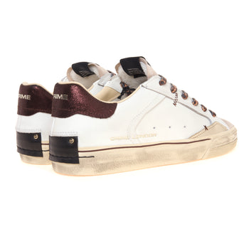 Sneaker Crime London Deconstructed in pelle e camoscio - 3