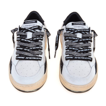 Sneaker Crime London Chelsea in pelle con inserti in glitter - 5