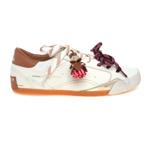 Sneaker Crime London Sneakerina in pelle - 1