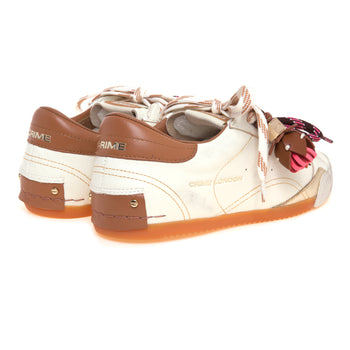 Sneaker Crime London Sneakerina in pelle - 3
