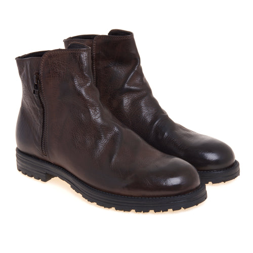 Stivaletto senza lacci Pawelk's in pelle con suola in gomma - 2