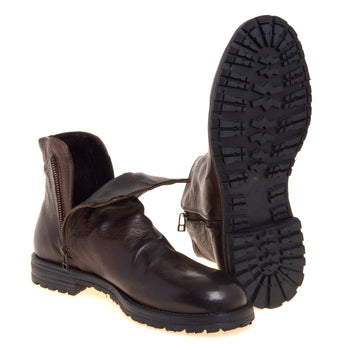 Stivaletto senza lacci Pawelk's in pelle con suola in gomma - 4