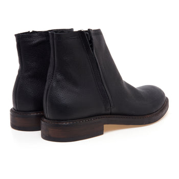 Polacchino senza lacci Pawelk's in pelle effetto vintage - 3