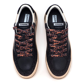 Sneaker Crime London Chelsea in pelle e glitter - 5