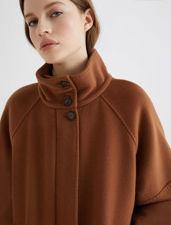 Cappotto corto Marella Rinalda in misto cashmere - 5
