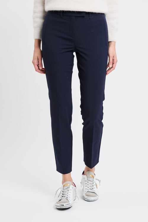 Pantalone chino Marella "Opaco" in tessuto stretch